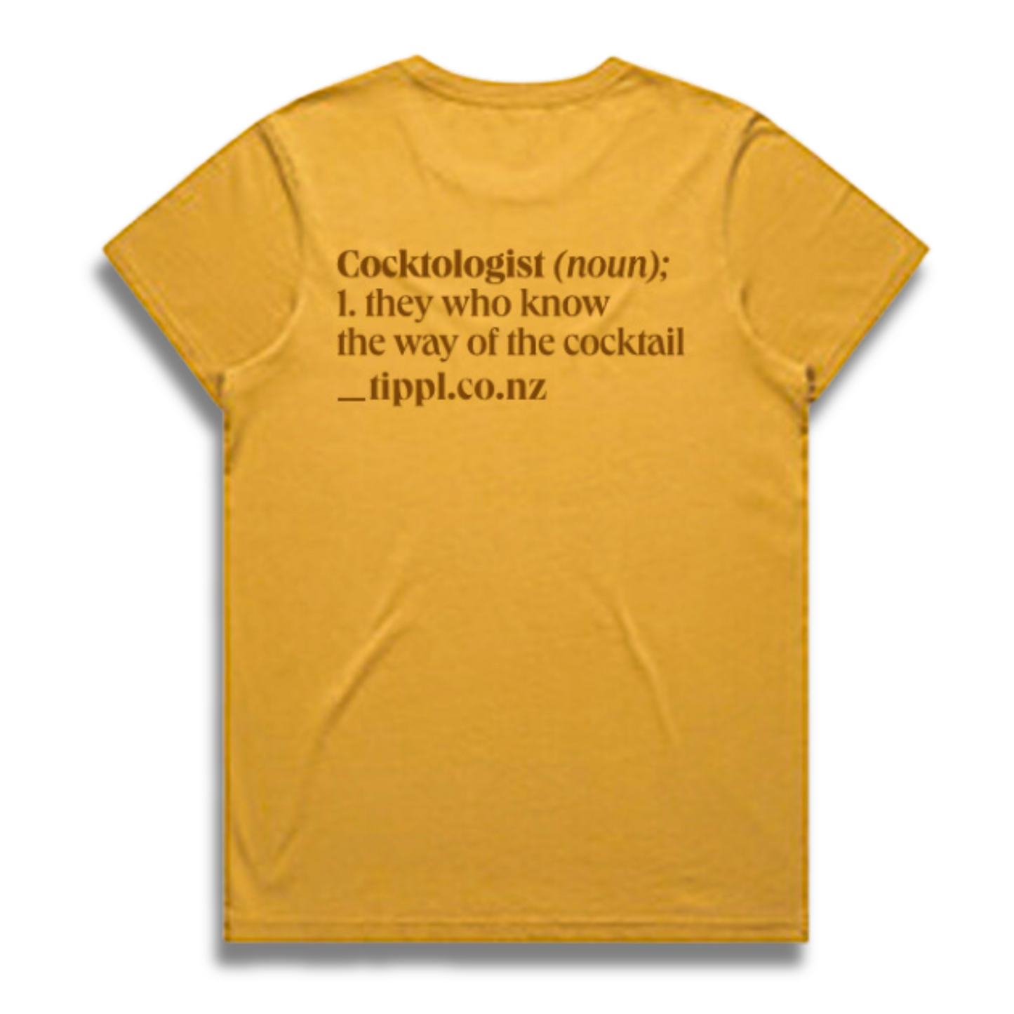 'trust me, I'm a cocktologist' tee