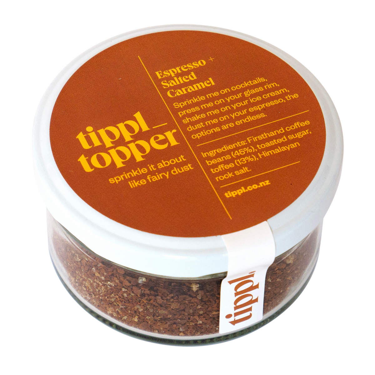Espresso + Salted Caramel Topper