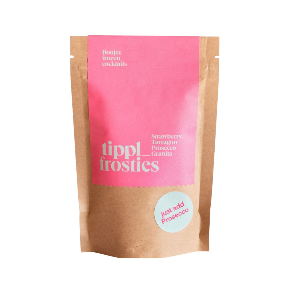 FROZEN COCKTAIL strawberry, tarragon & prosecco granita BACK IN STOCK SOON!