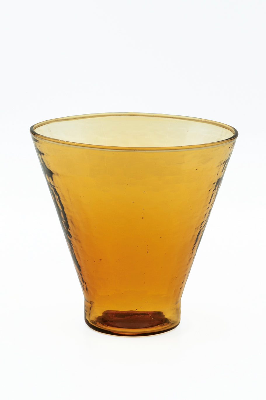 cocktail glass set of 4 - amber